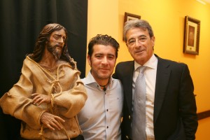 Rafael Campos con Alfonso Castellano.
