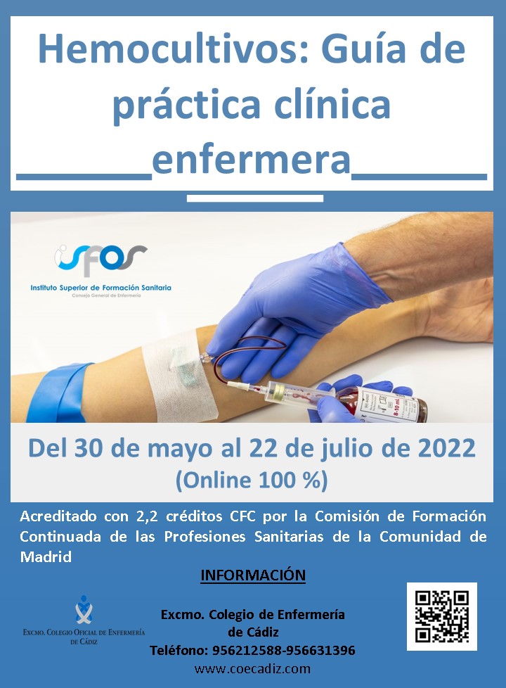 Hemocultivos Guía De Práctica Clínica Enfermera Excmo Colegio De Enfermería De Cádiz 5597